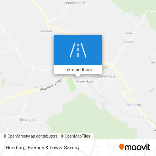 Heerburg map