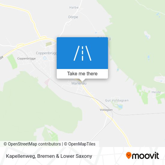 Kapellenweg map