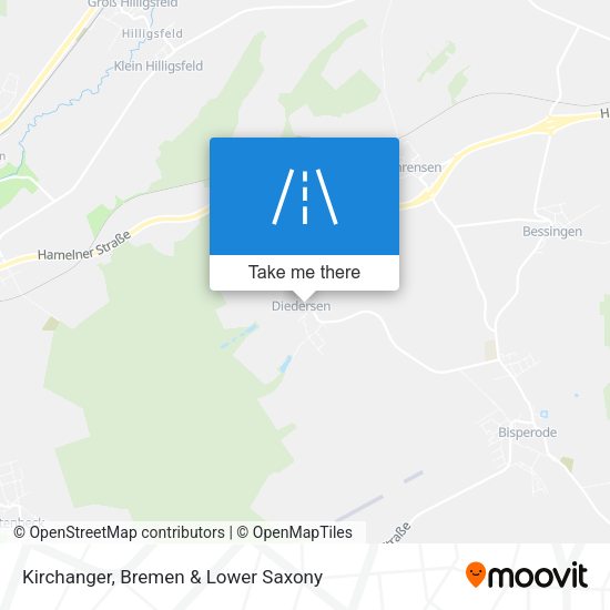 Kirchanger map