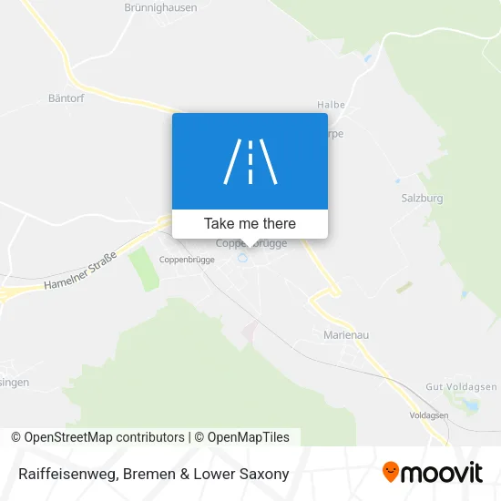 Карта Raiffeisenweg