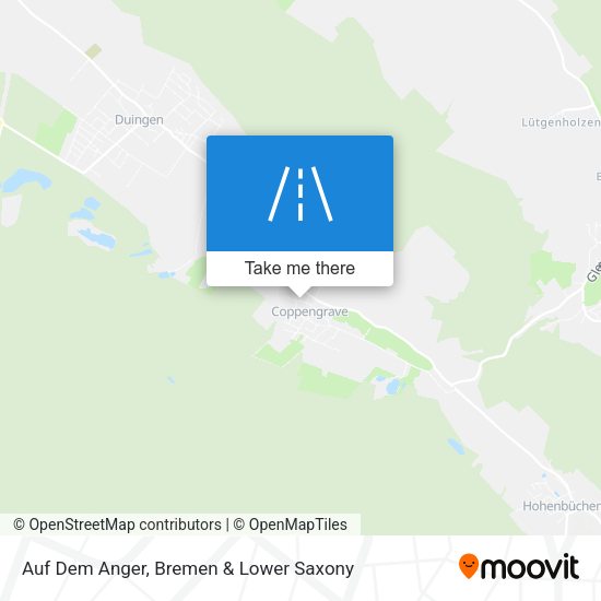 Auf Dem Anger map