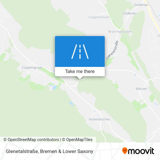 Glenetalstraße map