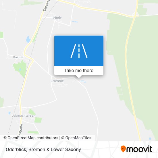 Oderblick map