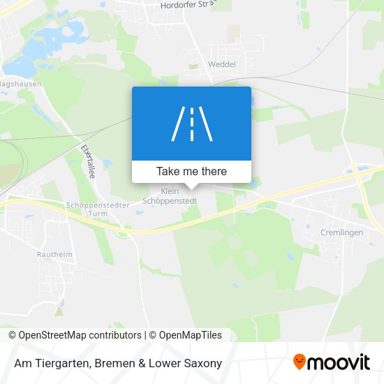 Am Tiergarten map