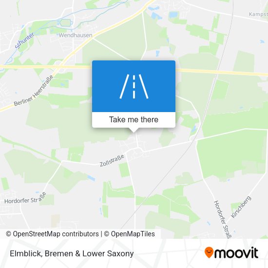Elmblick map