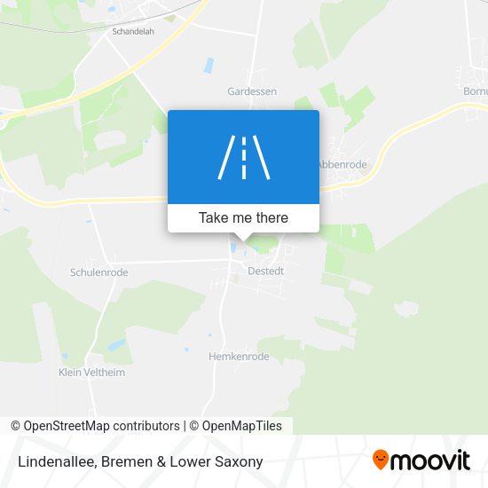 Lindenallee map