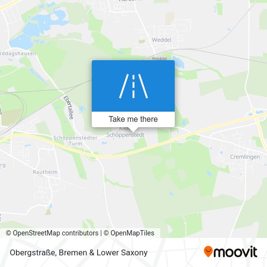 Obergstraße map