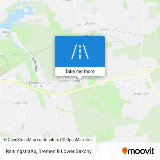 Reitlingstraße map