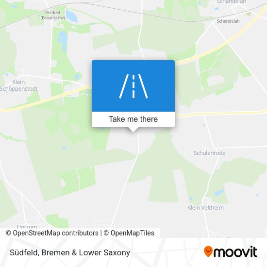 Südfeld map