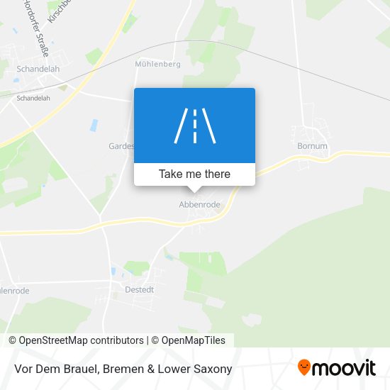 Vor Dem Brauel map