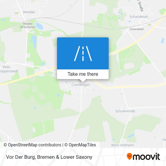 Vor Der Burg map