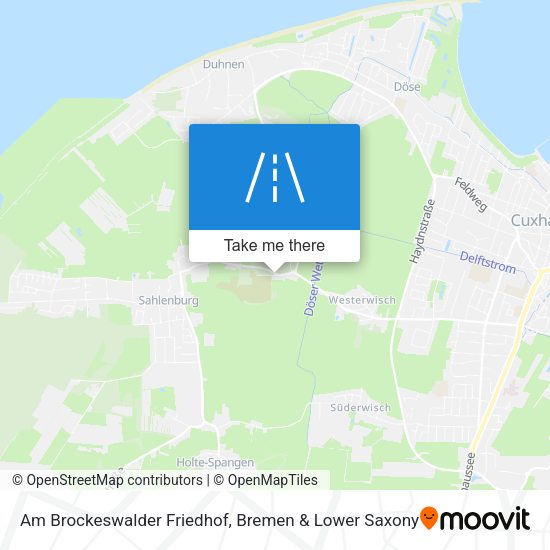 Am Brockeswalder Friedhof map