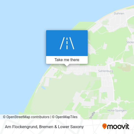 Am Flockengrund map