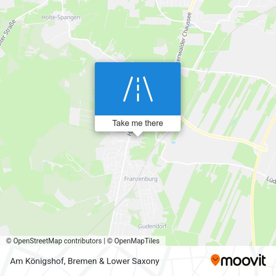 Am Königshof map
