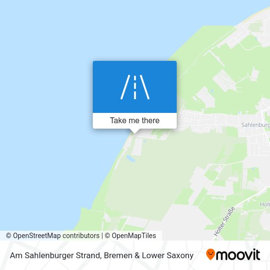Am Sahlenburger Strand map