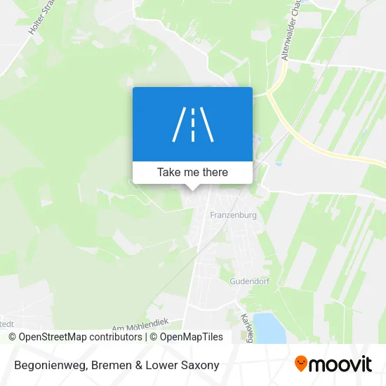 Карта Begonienweg