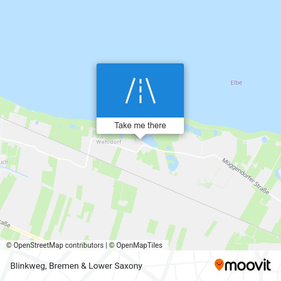 Blinkweg map