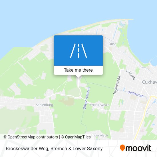 Brockeswalder Weg map