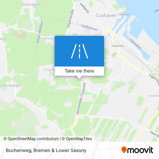 Buchenweg map