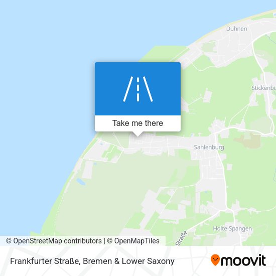 Frankfurter Straße map