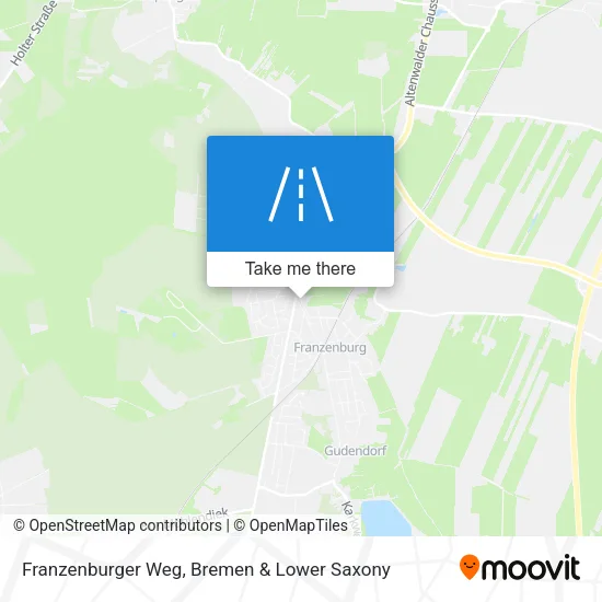 Карта Franzenburger Weg