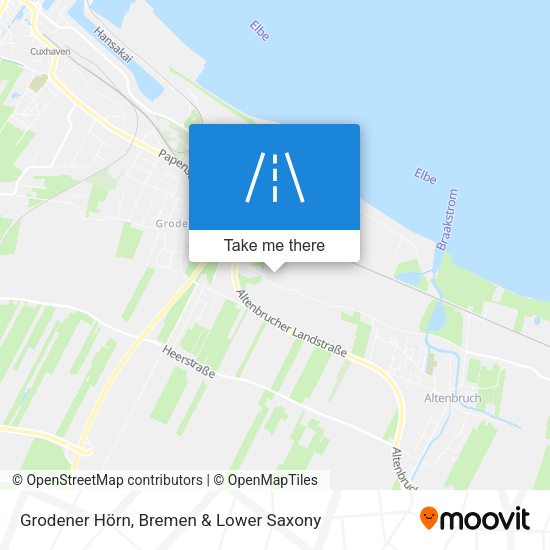 Grodener Hörn map