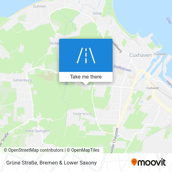 Grüne Straße map