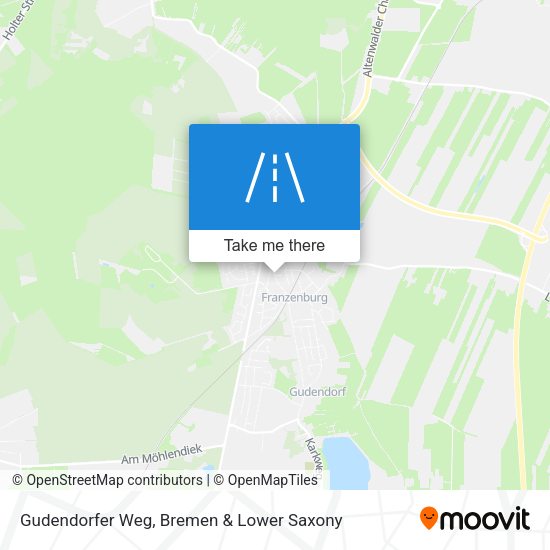 Gudendorfer Weg map
