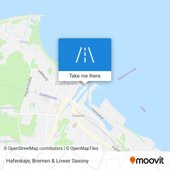 Hafenkaje map