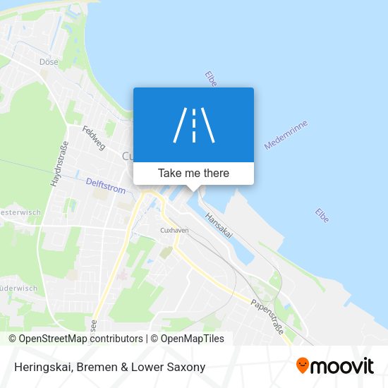 Heringskai map