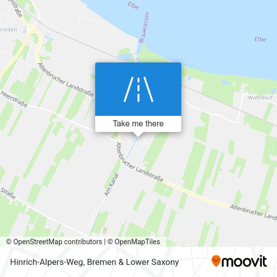 Hinrich-Alpers-Weg map