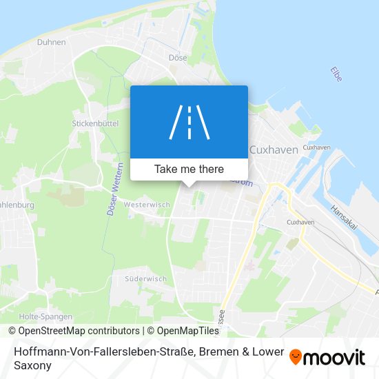 Hoffmann-Von-Fallersleben-Straße map