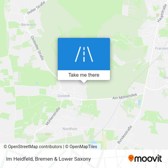 Im Heidfeld map