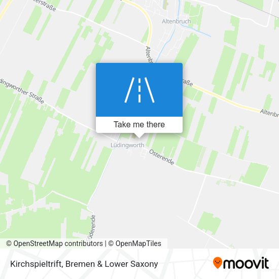 Kirchspieltrift map
