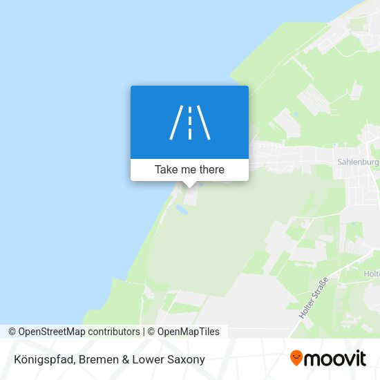 Königspfad map