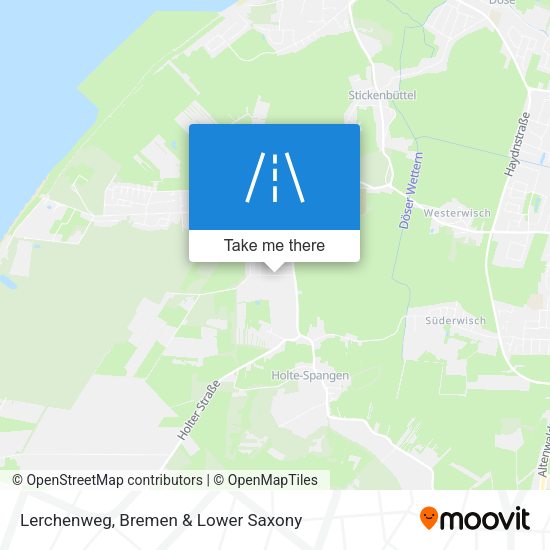 Lerchenweg map