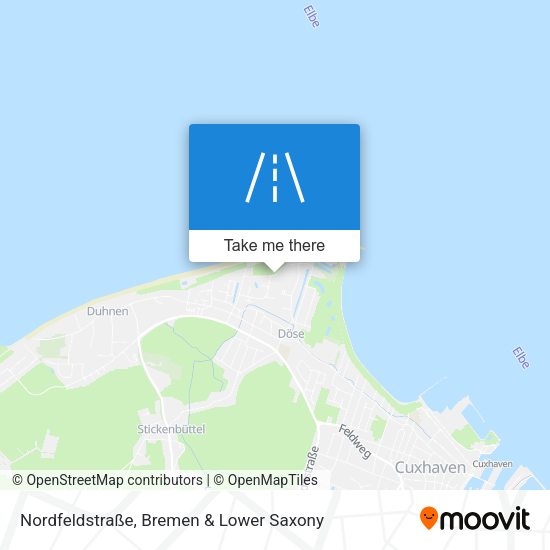 Nordfeldstraße map