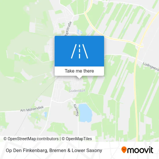 Карта Op Den Finkenbarg