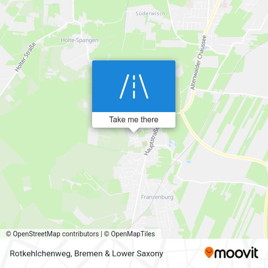 Rotkehlchenweg map