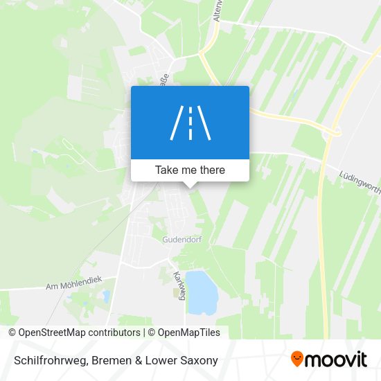 Schilfrohrweg map