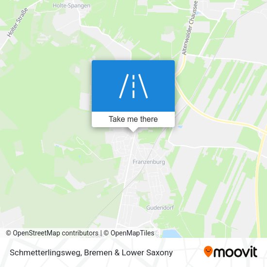 Schmetterlingsweg map