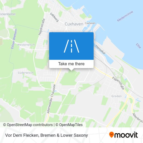 Vor Dem Flecken map