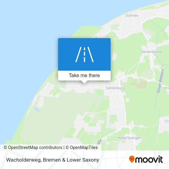 Wacholderweg map