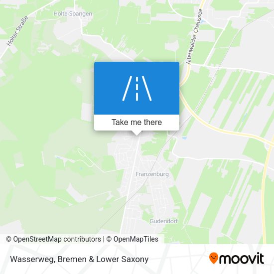 Wasserweg map
