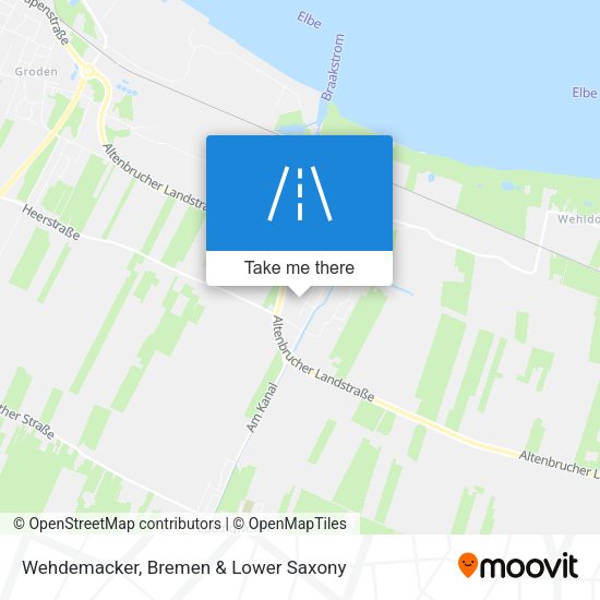 Wehdemacker map