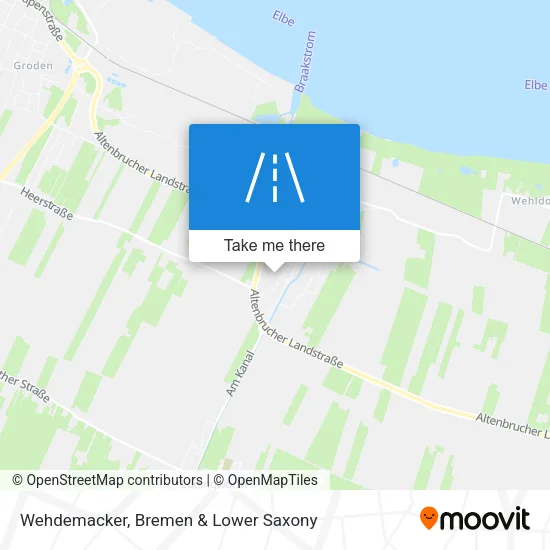 Wehdemacker map