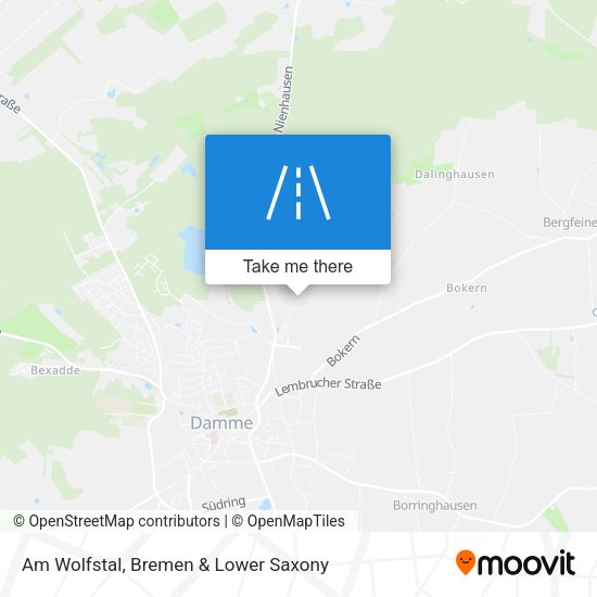 Am Wolfstal map