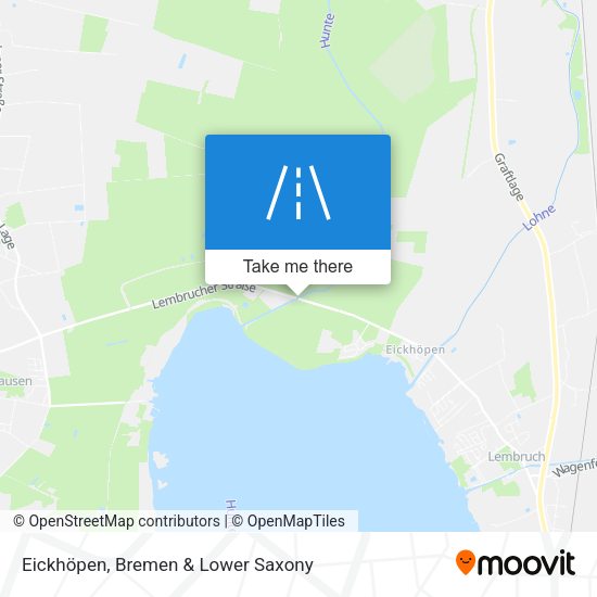 Eickhöpen map