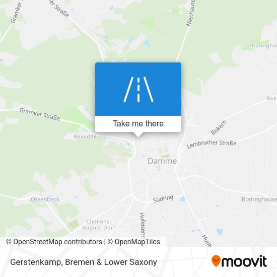 Gerstenkamp map