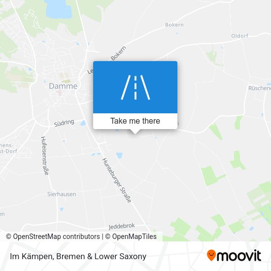 Im Kämpen map